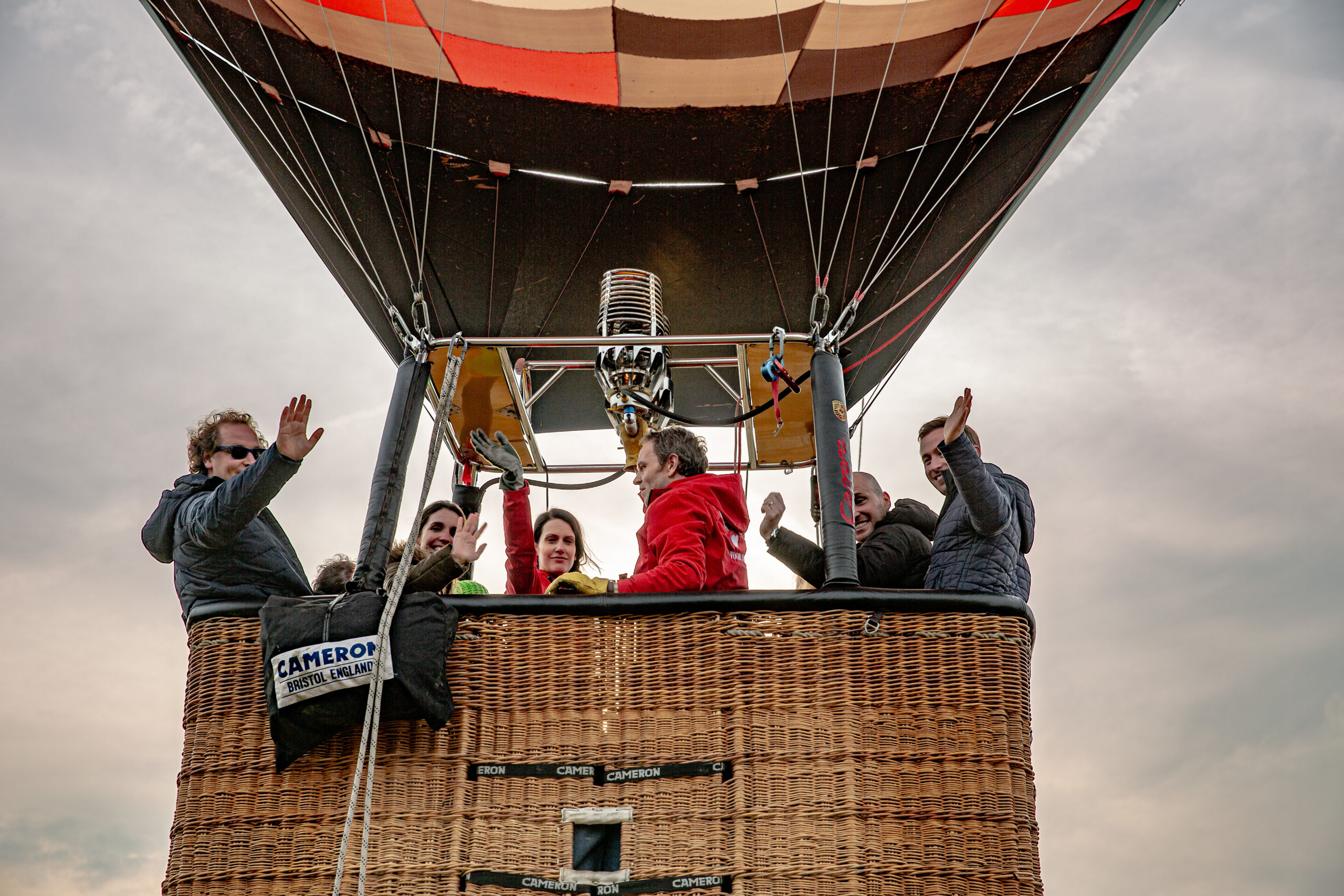 Ballonvlucht herfst